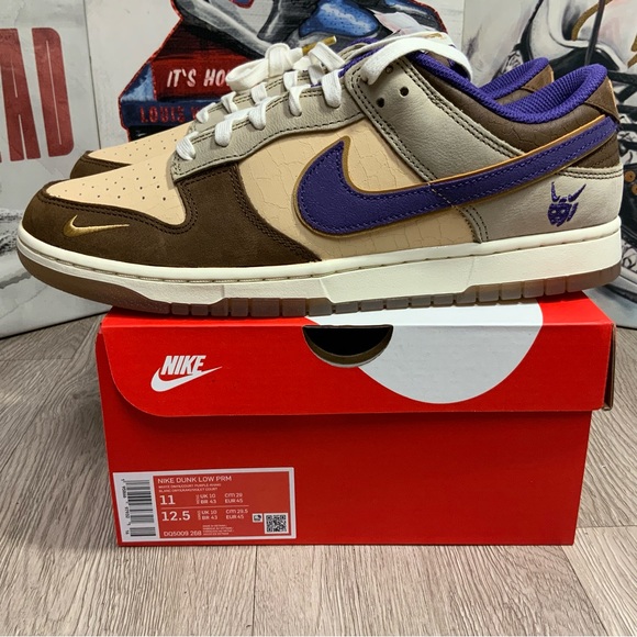 New Nike Dunk Low PRM Setsubun 2023 DQ5009 268 Men's Sizes 10.5 or 11 available - Picture 2 of 12